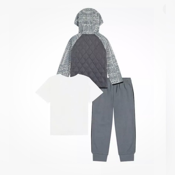 Star Wars Kids Boys 3-pc Sweater Fleece Set Hoodie+shirt+pants Size 4T - Picture 6 of 11